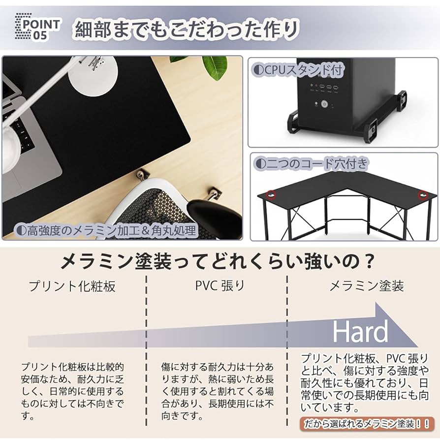 木製ナチュラルデスク 幅130cm 配線穴付き 木製ナチュラルデスク 幅130cm 配線穴付き