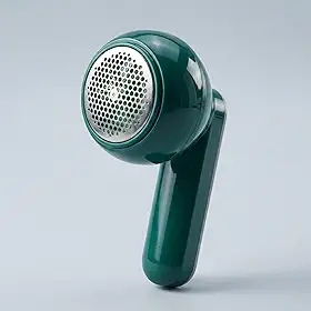 Papa Bolinha Elétrico Removedor de Fiapos para Roupas Recarregável USB Sem Fio Portátil com Proteção de Tecido | Kazoku (Verde)