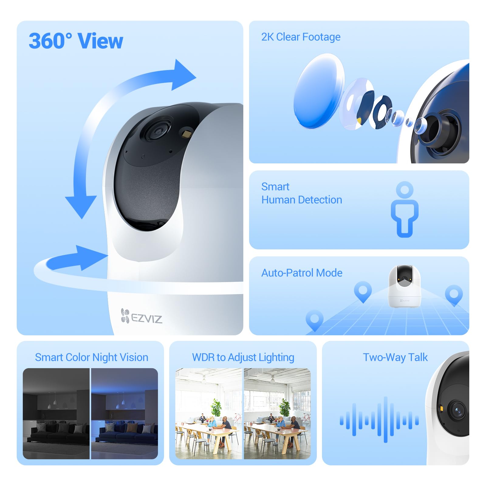 EZVIZ C6N 3MP 2PC