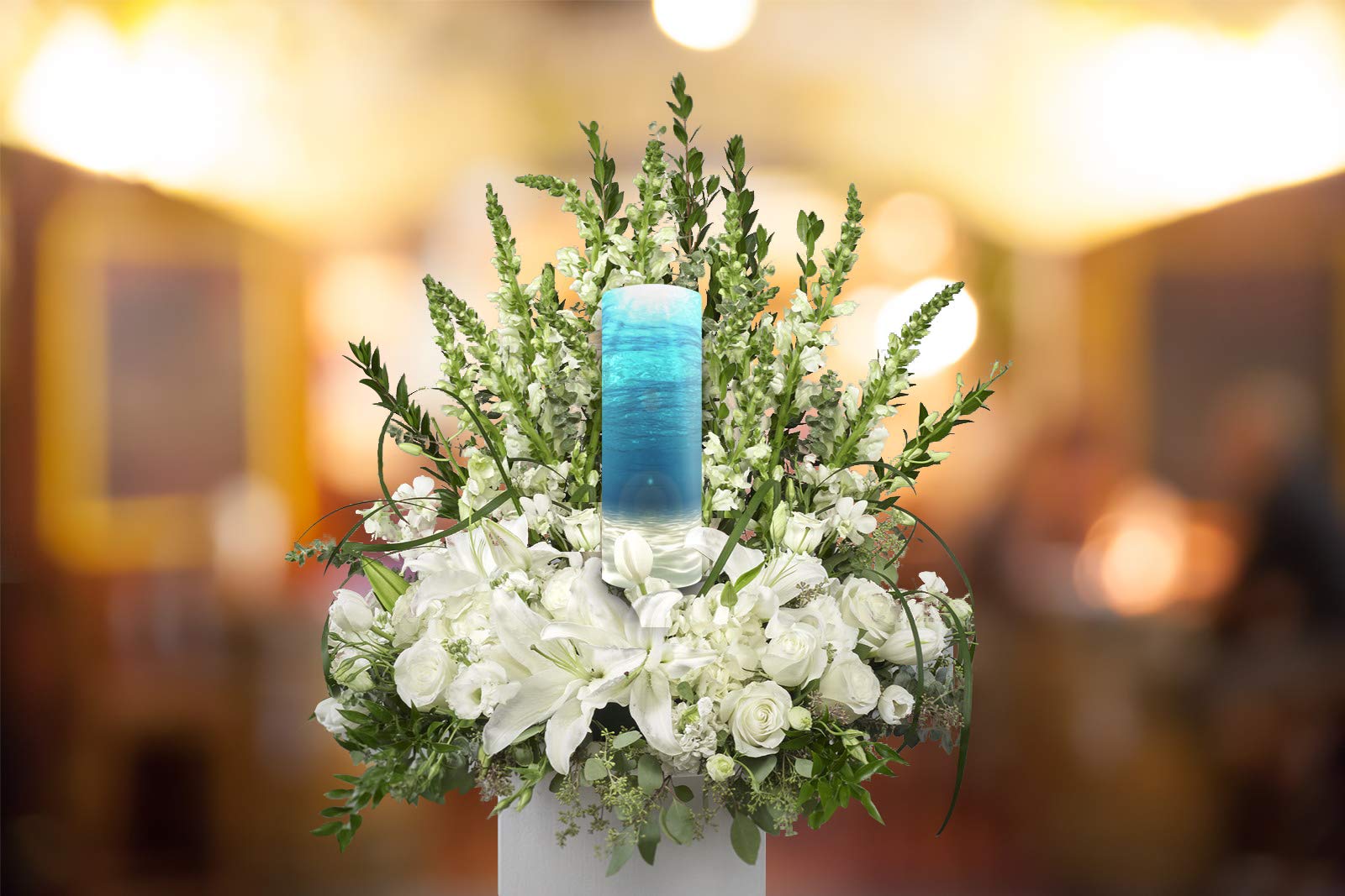 Oceanic Scattering Scattering Tubes for Human Ashes TSA Approved Scattering Urn and Eco-Friendly Biodegradable Urns for Human Ashes & Biodegradable Urn for Burial at Sea