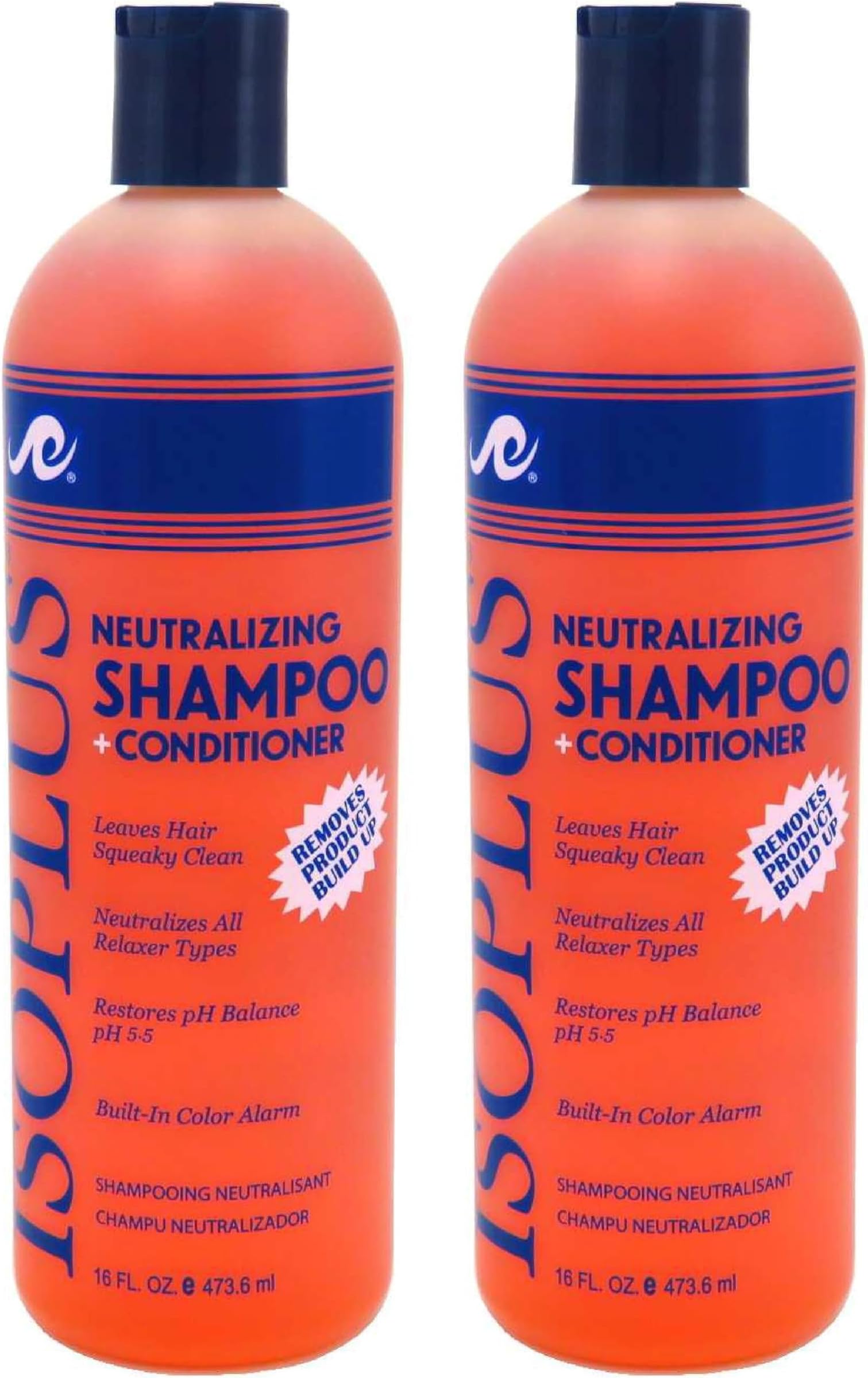 Isoplus Neutralizing Shampoo + Conditioner 16 Ounce (473ml) (2 Pack)