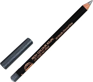 09 Metallic Charcoal Grey More Rich Colour Kajal bright eye effect eyeliner and waterliner inner eyelid Kohl eye liner pencil