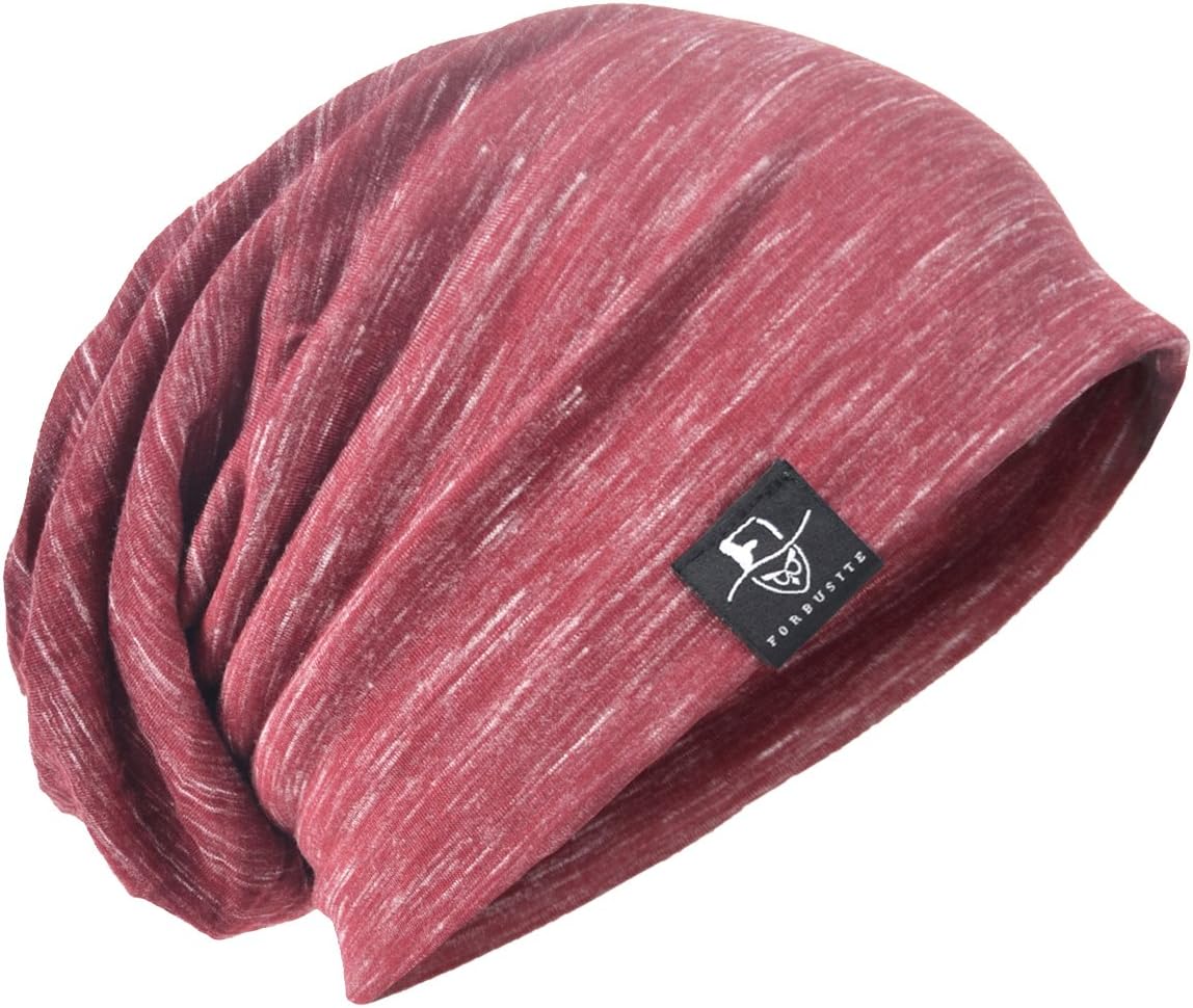 Men Slouch Hollow Beanie Thin Summer Cap Skullcap B011h