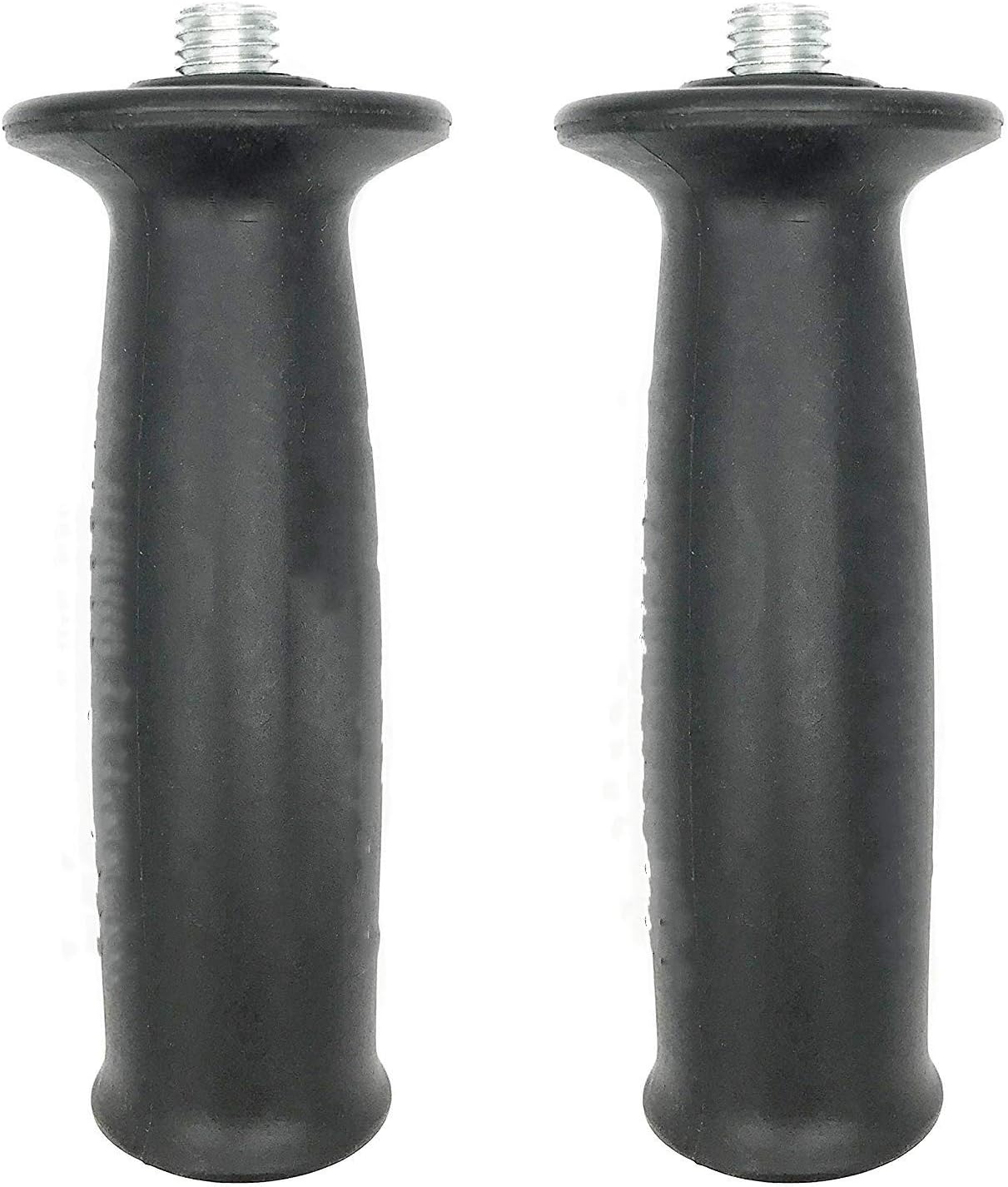XMHF 12mm Dia Thread Plastic Angle Grinder Sander Handle Tool Black 2Pcs