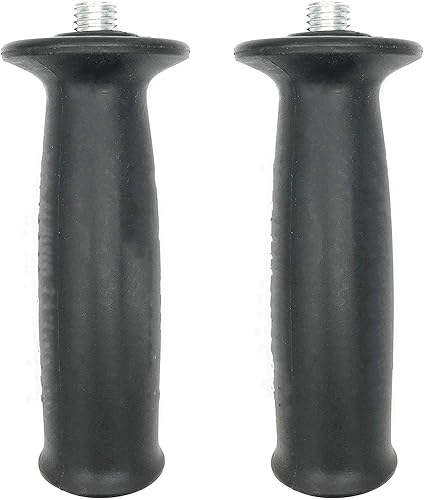 Miniatura 6 de XMHF 0.315 in diámetro rosca plástico amoladora angular lijadora mango herramienta negro 2 unids