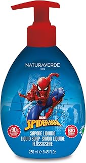 Naturaverde | Kids - Marvel Spider-man - Sapone Liquido per Bambini, 250ml