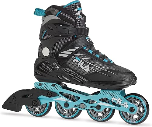 FILA Legacy Pro 80 - Patines en línea FILA de 3.150 in (82A para interiores y exteriores), rodamientos ABEC-5, cómodos patines unisex con tecnología