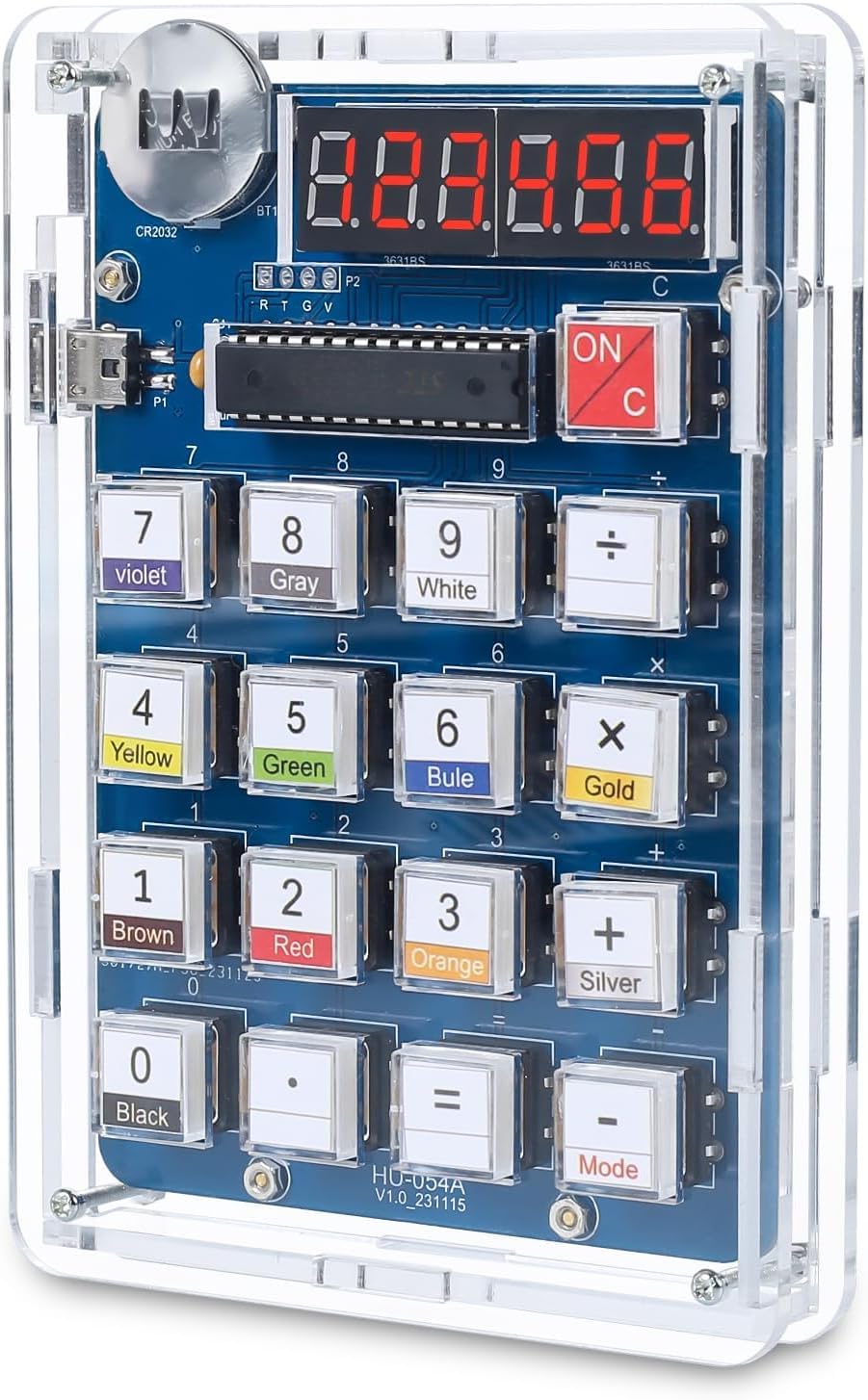 Kits de reloj digital DIY para armar en tu taller de proyectos