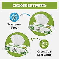 Vista 8 de Toallitas de aseo para perros de Pogi – Toallitas hipoalergénicas para mascotas para patas, cuerpo y trasero – Limpieza e hidratación, aroma a té