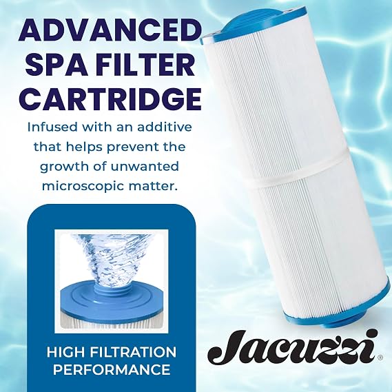 Jacuzzi 2540-387 ProClear II 35 Sq Ft Filter Cartridge HydroFilter Threaded