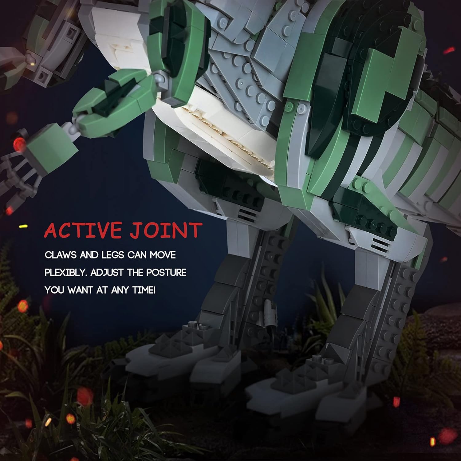 Best Cyber Deals 🔥 Nifeliz Dinosaur Indominus REX II Model Building Block Kit – Construction Set to Build, Assembly Toy for Teens and Adults, Creative Gift for Dinosaurs Model Fans. New 2021 (2170 PCS) Exclusive Nifeliz Dinosaur Indominus REX II Model Building Block Kit – Construction Set to Build, Assembly Toy for Teens and Adults, Creative Gift for Dinosaurs Model Fans. New 2021 (2170 PCS)