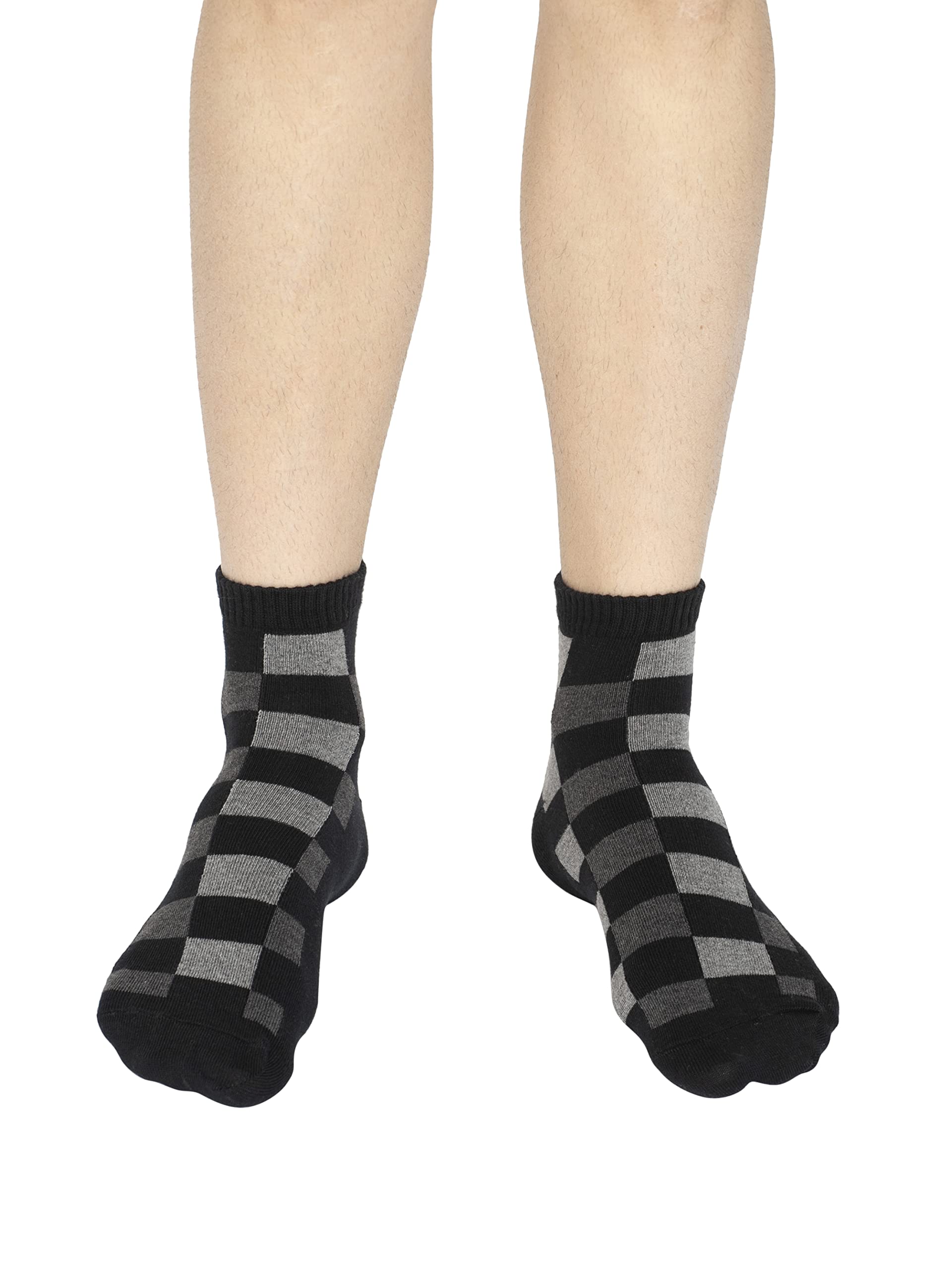 jockey Men Casual Cotton Ankle Socks 7005_Assorted_Free Size-picture-17