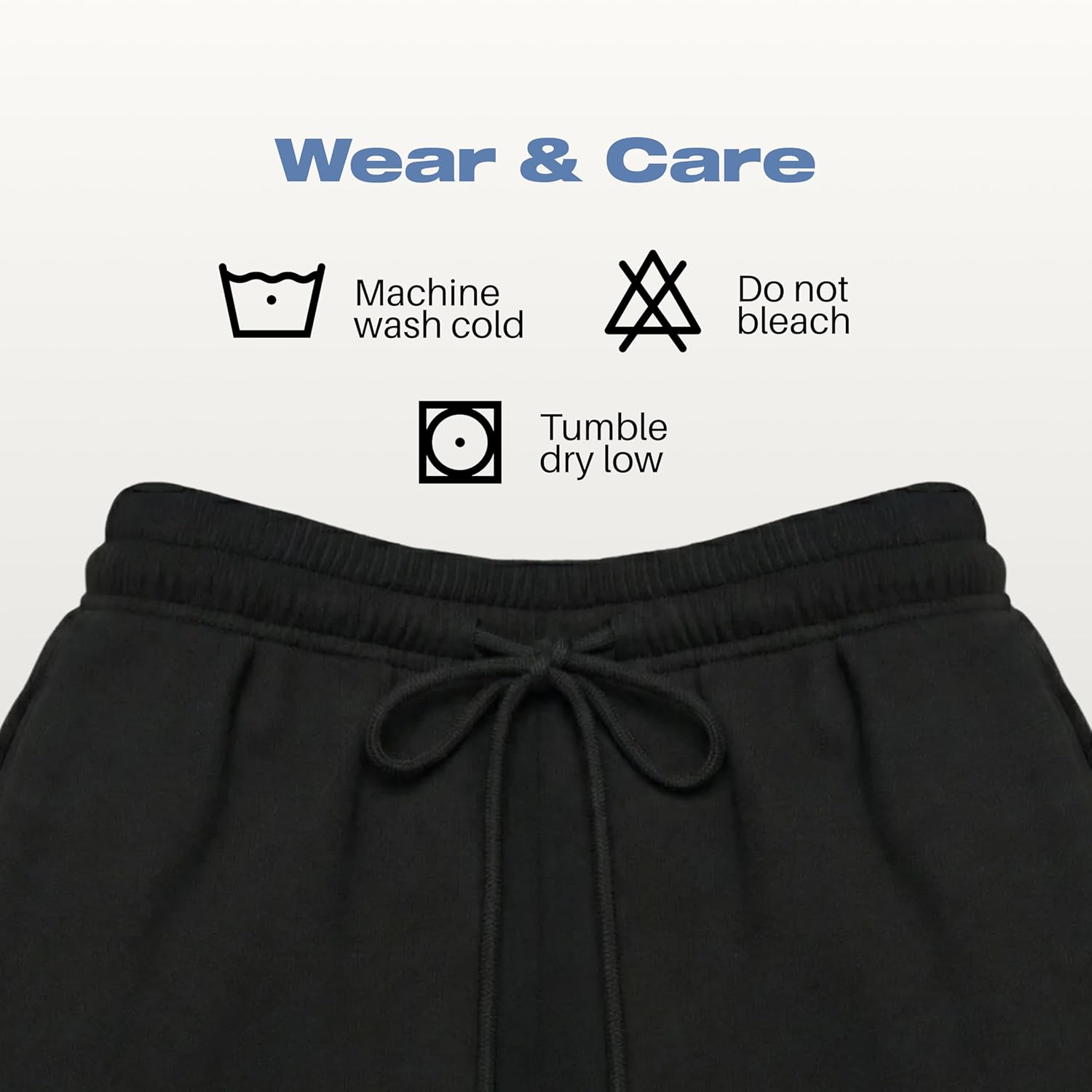 Common Stitch 3 Pack Sweatpants Women, Comfortable Womens Sweatpants, Fleece Womens Elastic Cuff Joggers (Available in Plus)
