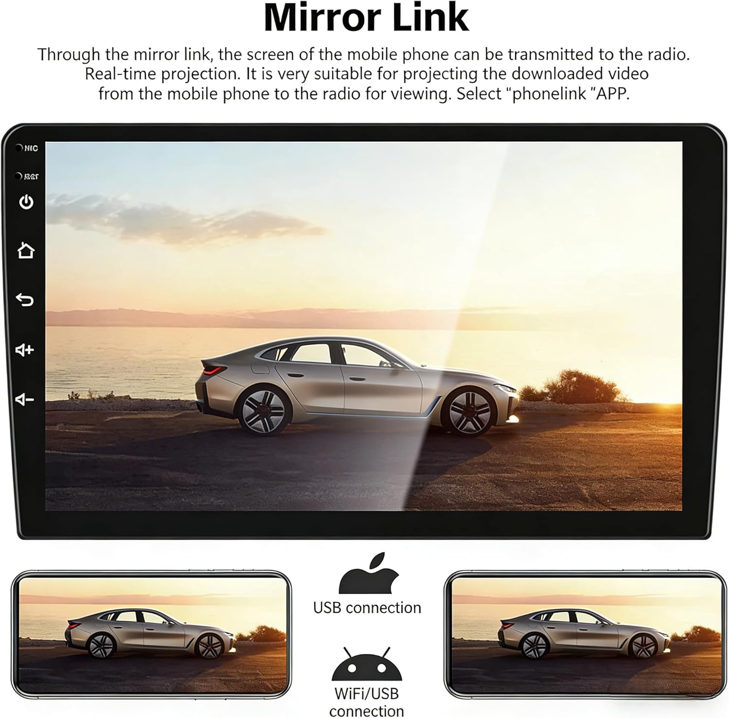 Double Din Car Stereo Android 13 Car Stereo for 2016-2018 for Kia Optima 10 inch 2+32GB Bluetooth 4