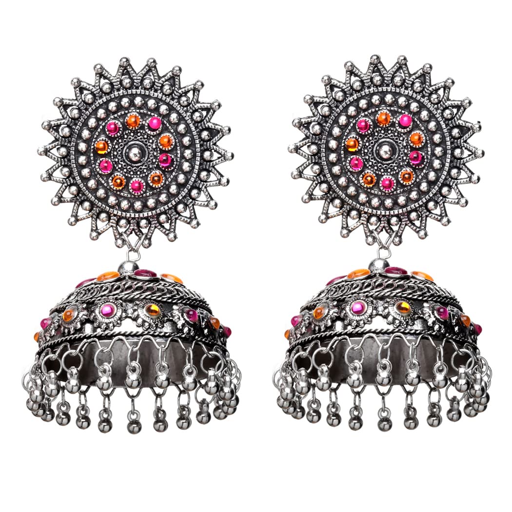 See full amazon price history chart for Shining Diva Fashion Latest Stylish Oxidised Jhumka Earrings for Women and Girls (13179er) Shining Diva Fashion Latest Stylish Oxidised Jhumka Earrings for Women and Girls (13179er) (B0B9L43PL6) Amazon Price History, Amazon Price Tracker