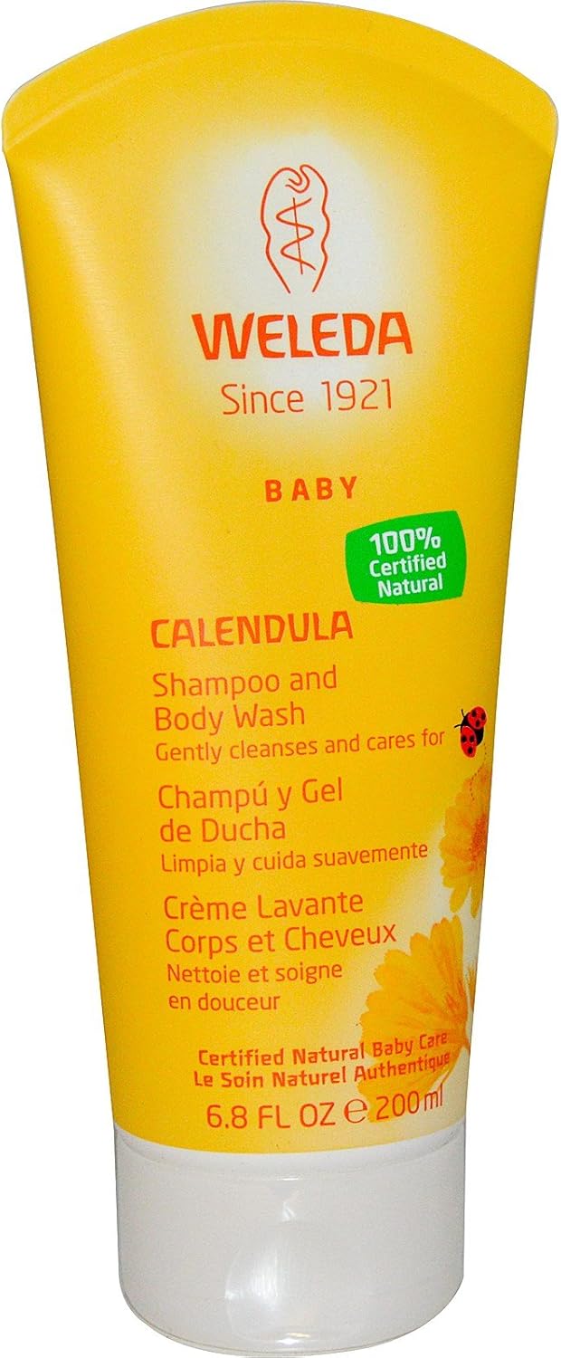 Weleda Baby Calendula Shampoo & Body Wash 200ml Pack of 6 Amazon.co