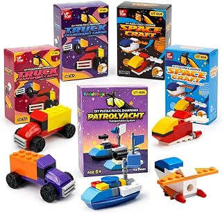 Sharpeners Set for Kids Bulk Return Gifts | Birthday Party Favors, School Reward Gifts, Kanjak Stationery Gift Set for Boy... Price In India