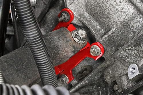 Miniatura 2 de BMR Suspensión MM341H Kit de montaje del motor, lado motor, sólido, acero, LS solo Negro Hammertone 1998-2002 4ª generación F-Body