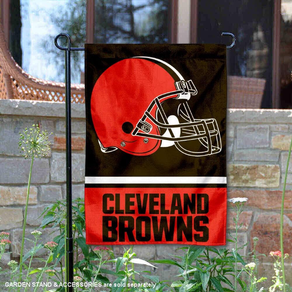 Cleveland Browns Double Sided Garden Flag
