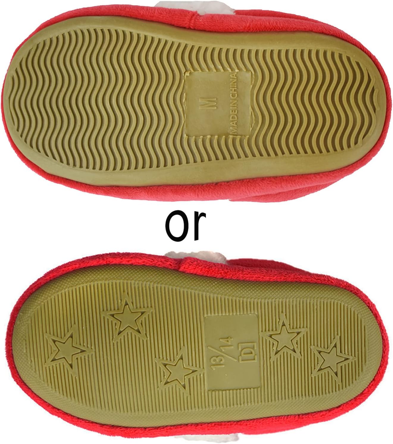 Little Kids/Girls Soft Warm Slippers Toddler Indoor Cute Slip-on Shoes - Image 3