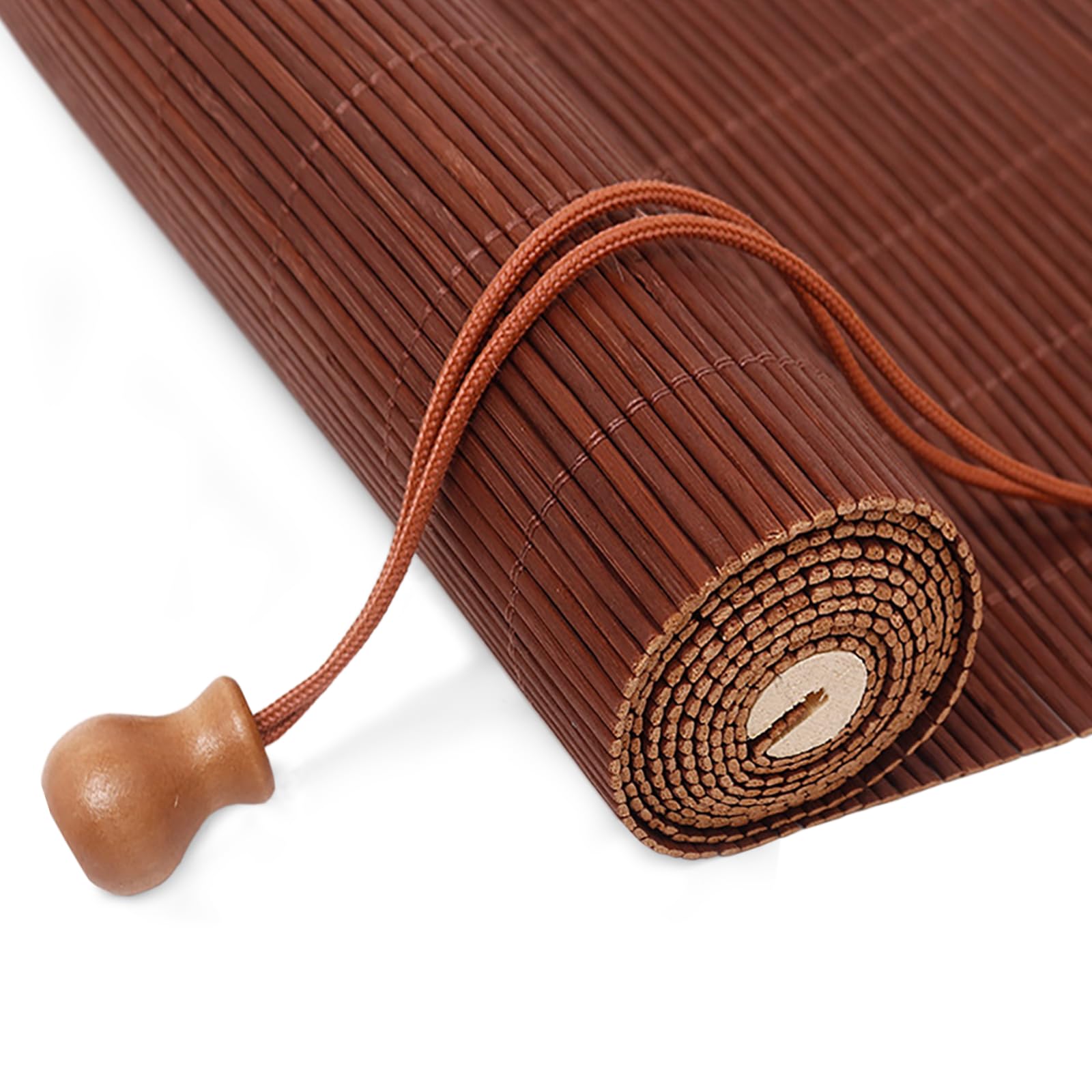 Rouleau en bambou naturel respirant stop vis-à-vis chaleur store 90x200