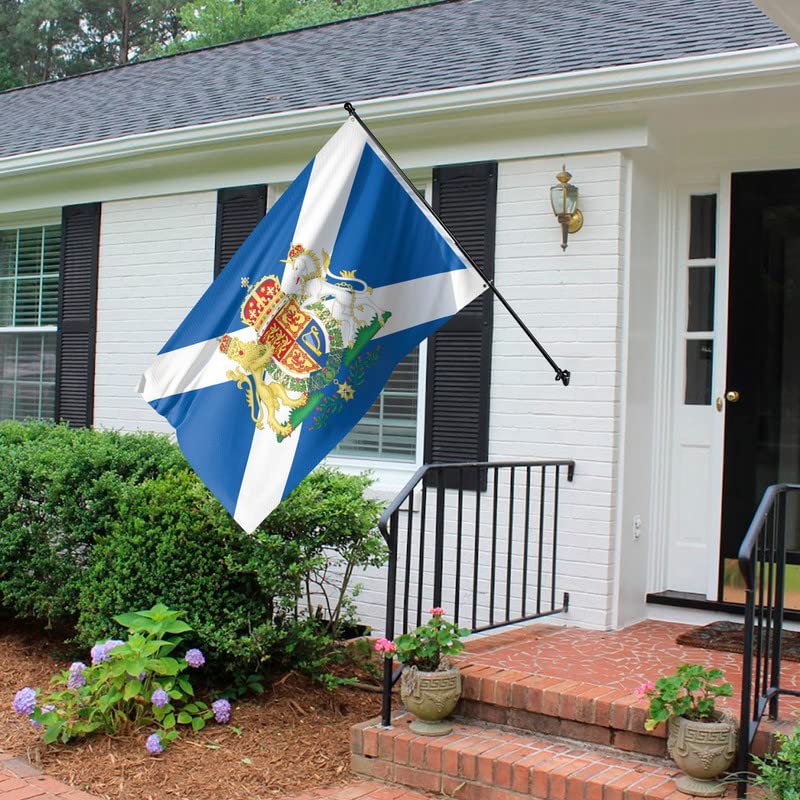 Bandiera Scozzese St Andrews Saltire 150x90 Cm - Stampata Su 2 Lati - Poliestere 110 Denari - 2 Occhielli Ottone