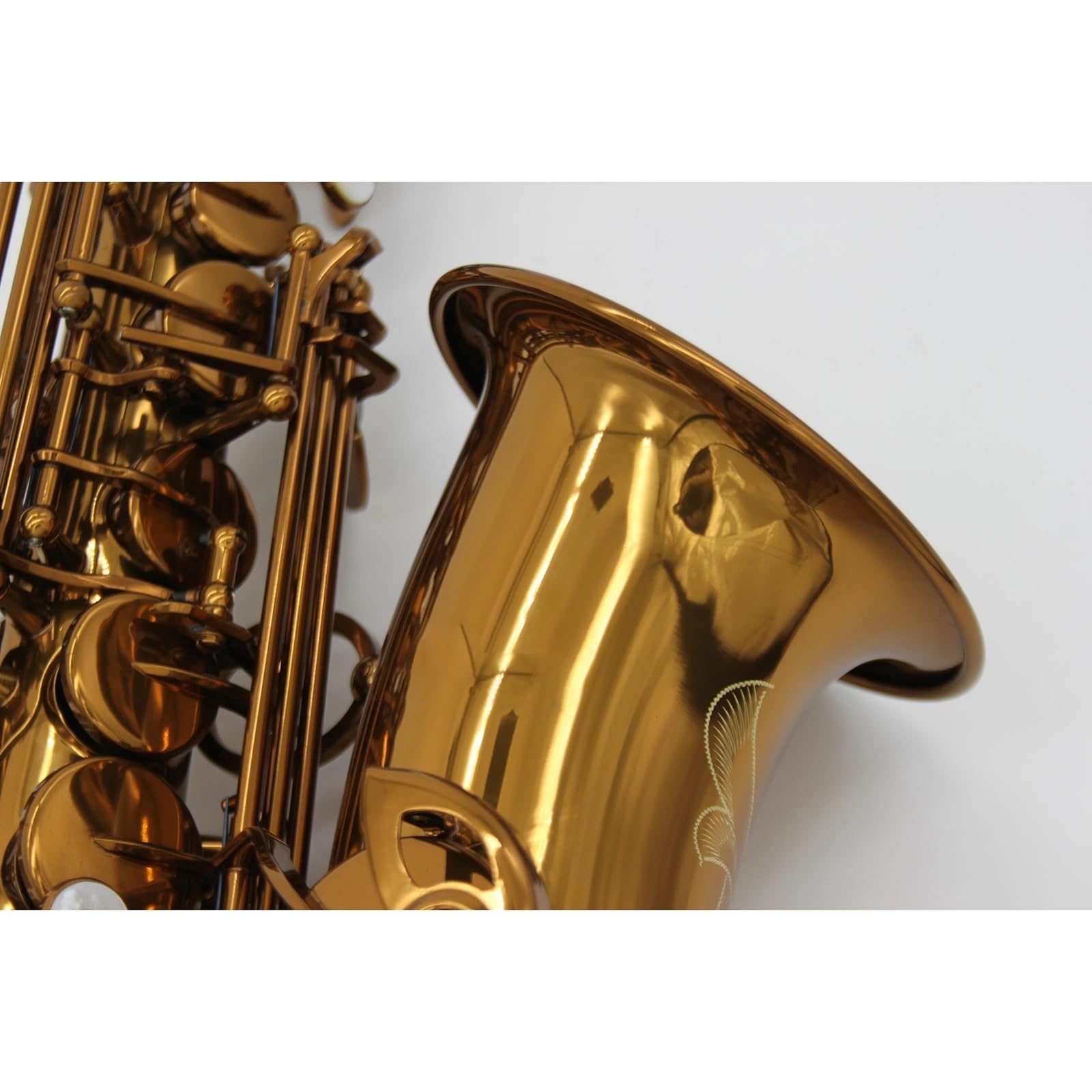 Saxofón Saxofón Profesional Para Estudiantes, Cuerpo Negro, Teclas Doradas, Saxofón Alto