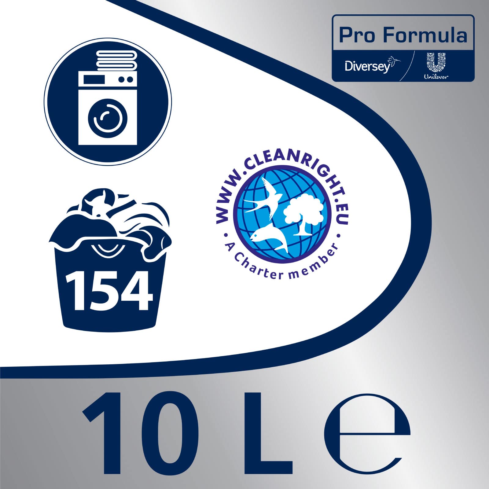 2x Surf Professional Detergente Liquido per Macchie Difficili adatto a Capi Bianchi e Colorati Detersivo Lavatrice Delicato sui Tessuti Pro Formula - 2 Taniche da 10L