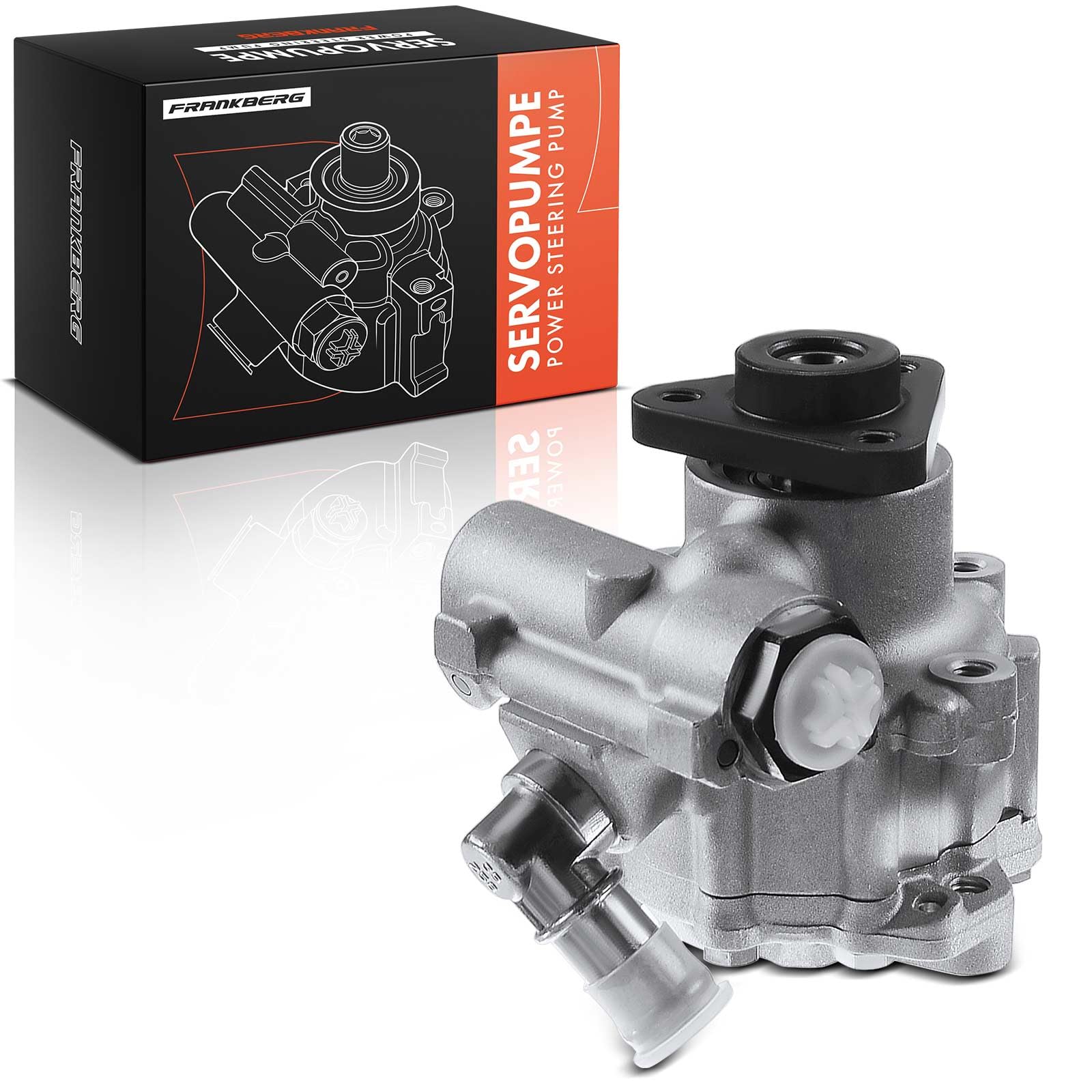 Frankberg Bomba de la dirección asistida Compatible con Serie 3 cabrio E46 Serie 3 E46 Serie 3 Touring E46 Serie 3 cabrio E36 Serie 3 Coupé E46 Replace# 32411094965
