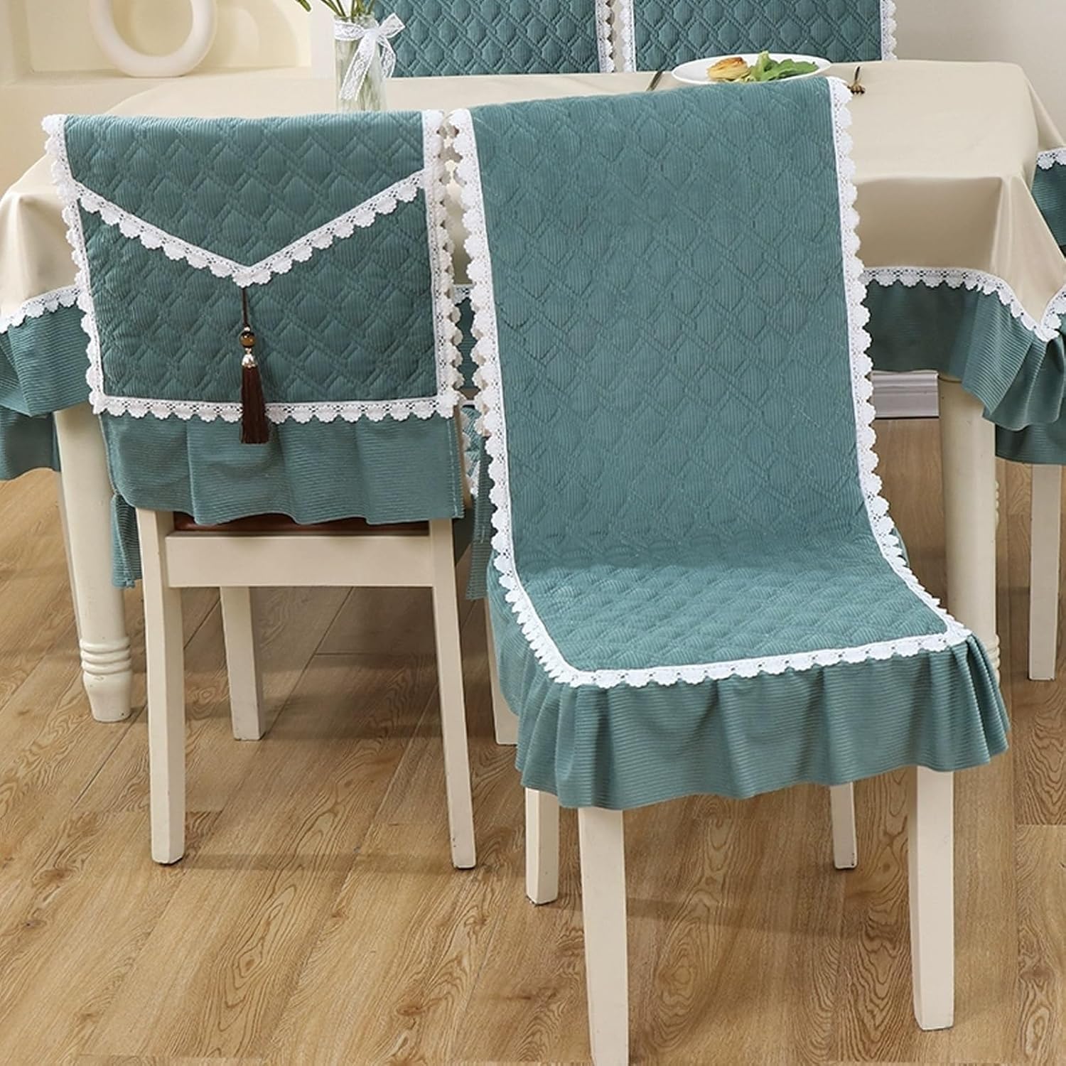 Housses de chaises universelles pour repas de fête et salle à manger