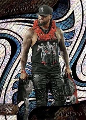 2023 Panini Revolution Wrestling #65 Jimmy Uso SmackDown - Tarjeta oficial de WWE (directamente desde el paquete y la caja, cerca de la condición de