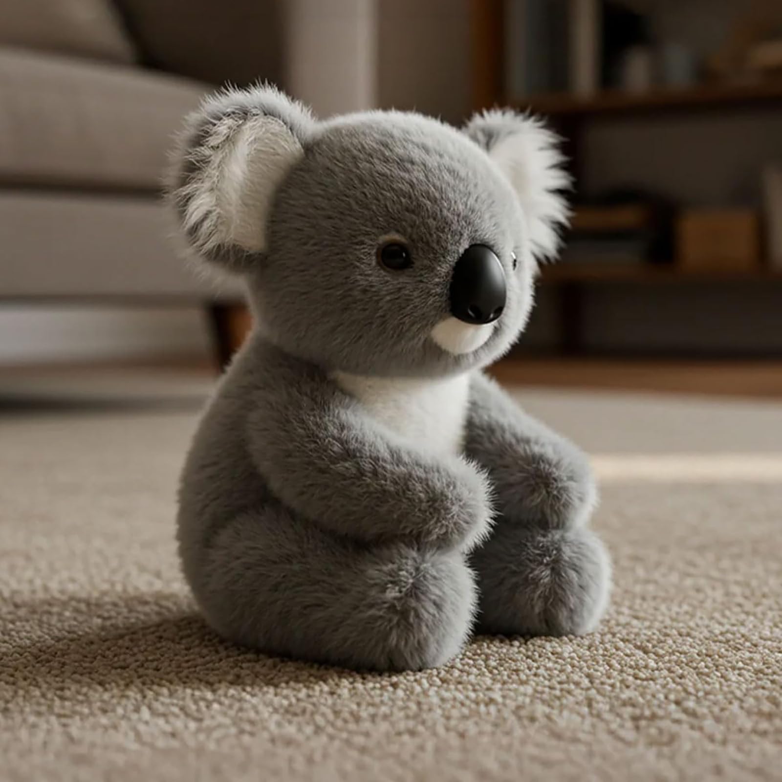 The Koaly - Emocjonalne Leczenie Na żądanie, Ultra Miękkie Imitacje Koali, Dla Złagodzenia Stresu, Wsparcia Emocjonalnego, Sympatyczny Pluszak Koala, Przytulny Komfort