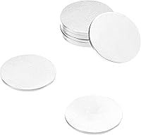 Vista 3 de TotalElement Disco de acero pequeño de 1/4 pulgada, placas de metal en blanco (paquete de 300)