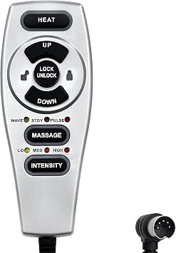 Power Recliner Raffel Systems Model HC 7051 SW3 Remote Hand Control Replacement for Lift Chair