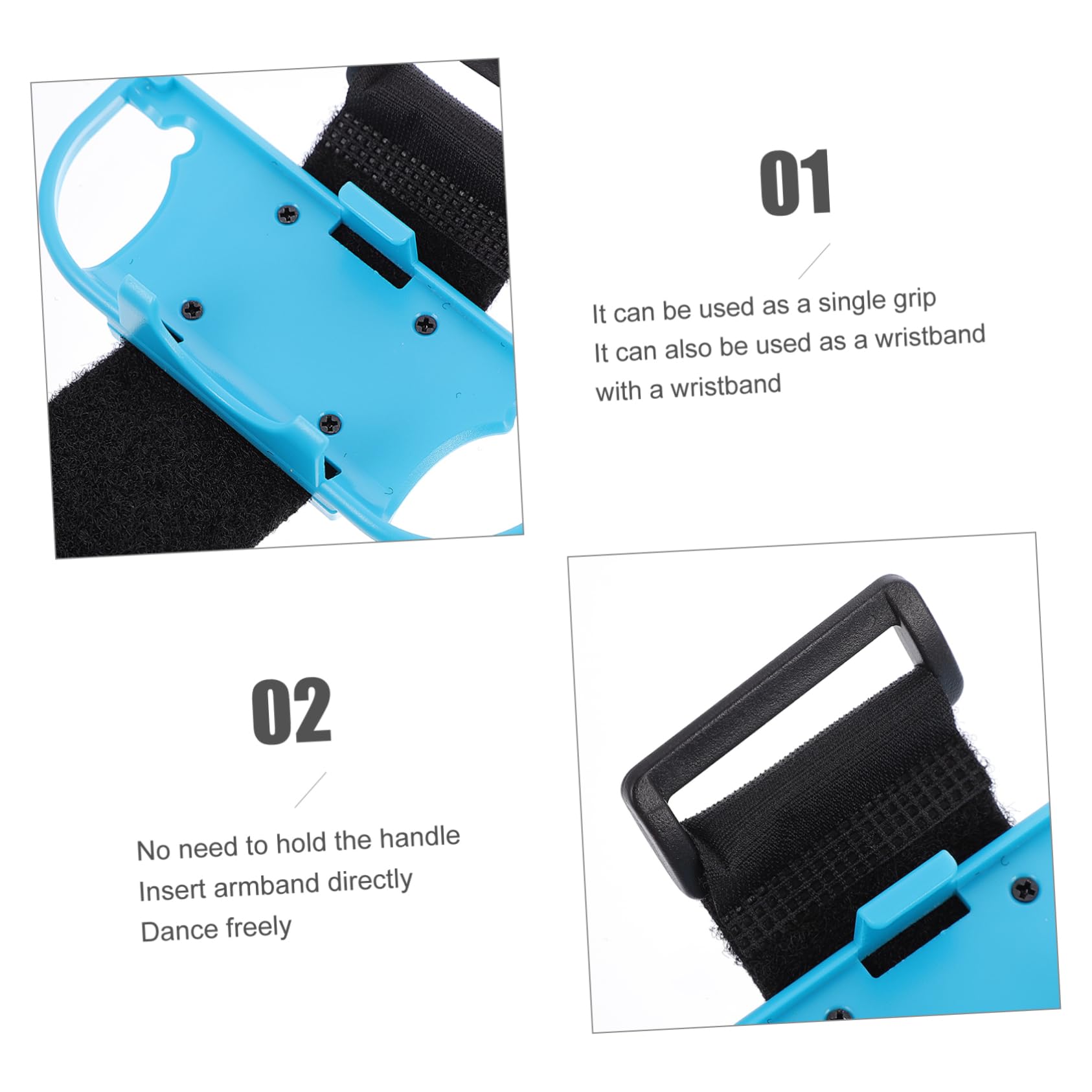 HOMSFOU 10stücke Verstellbare Handgelenkbänder Für Spielcontroller Kompatibel Mit Switch Rutschfeste Armbänder Für Optimales Tanzerlebnis Game Controller Zubehör