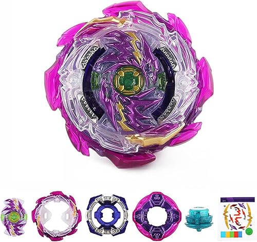 Miniatura 7 de Juguetes de batalla - Burst SuperKing Booster B-177 Jet Wyvern.Ar.Js 1D Starter Spinning Top Toy