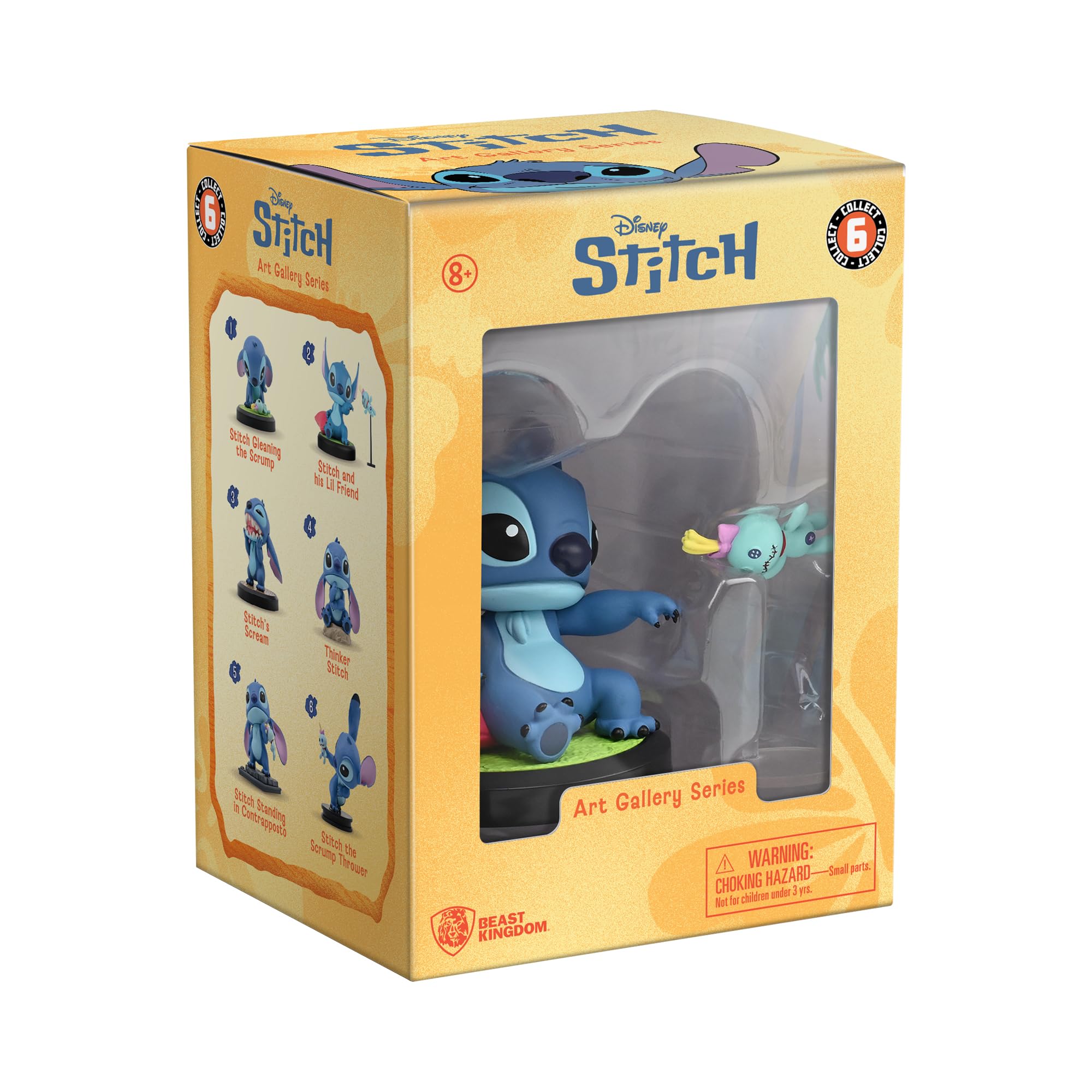 YuMe Stitch & His Lil Friend 2.5" Mini Figure Collectable in Hero Window Box, 6.5 cm x 8 cm x 7 cm - Image 4