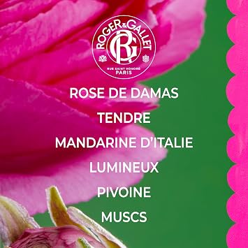 ROGER & GALLET Wellbeing Fragrant Water Spray Light Eau Fraiche Body Mist with Natural Origin Ingredients, Refreshing Everyday Fragrance for Women (Rose | 3.3 Oz.)