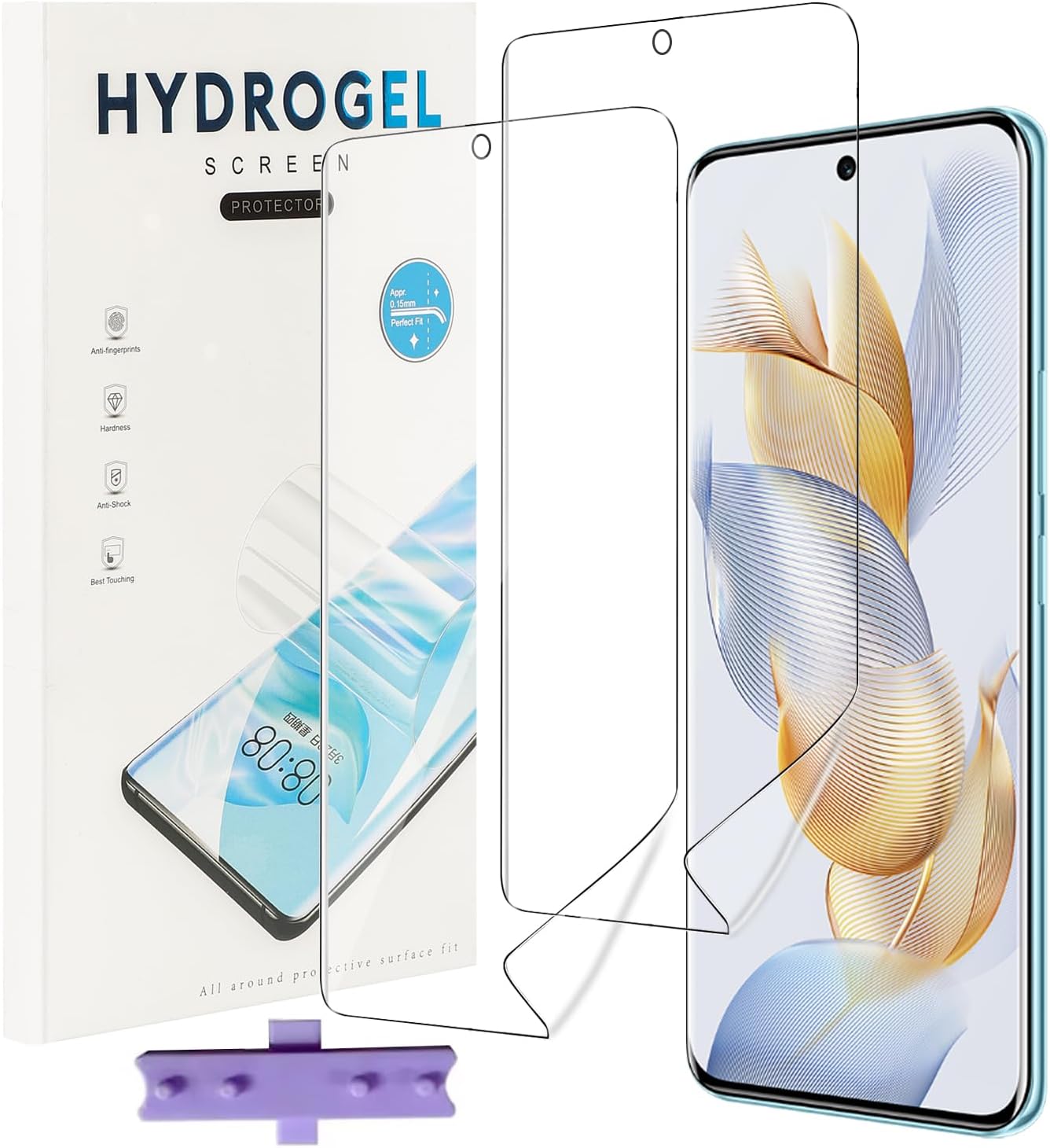 2x Pellicola Protettiva per TCL NXTPAPER 60 Ultra 5G Protezione opaco Vetro Flessibile 9H dipos