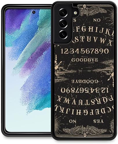 DAIZAG Funda compatible con Samsung Galaxy S21 FE, tablero Witchy Ouija para niños y niñas, suave y delgado TPU gráfico, a prueba de golpes, bonita
