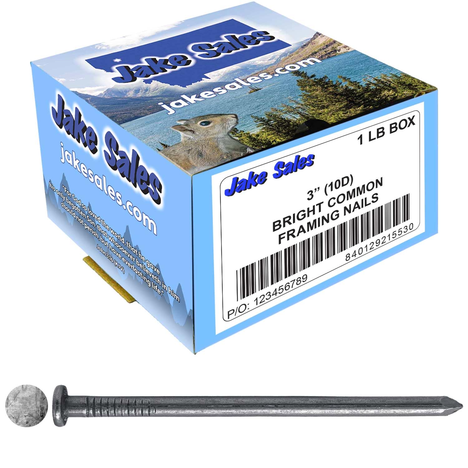 Jake Sales Bright Common Framing Nail