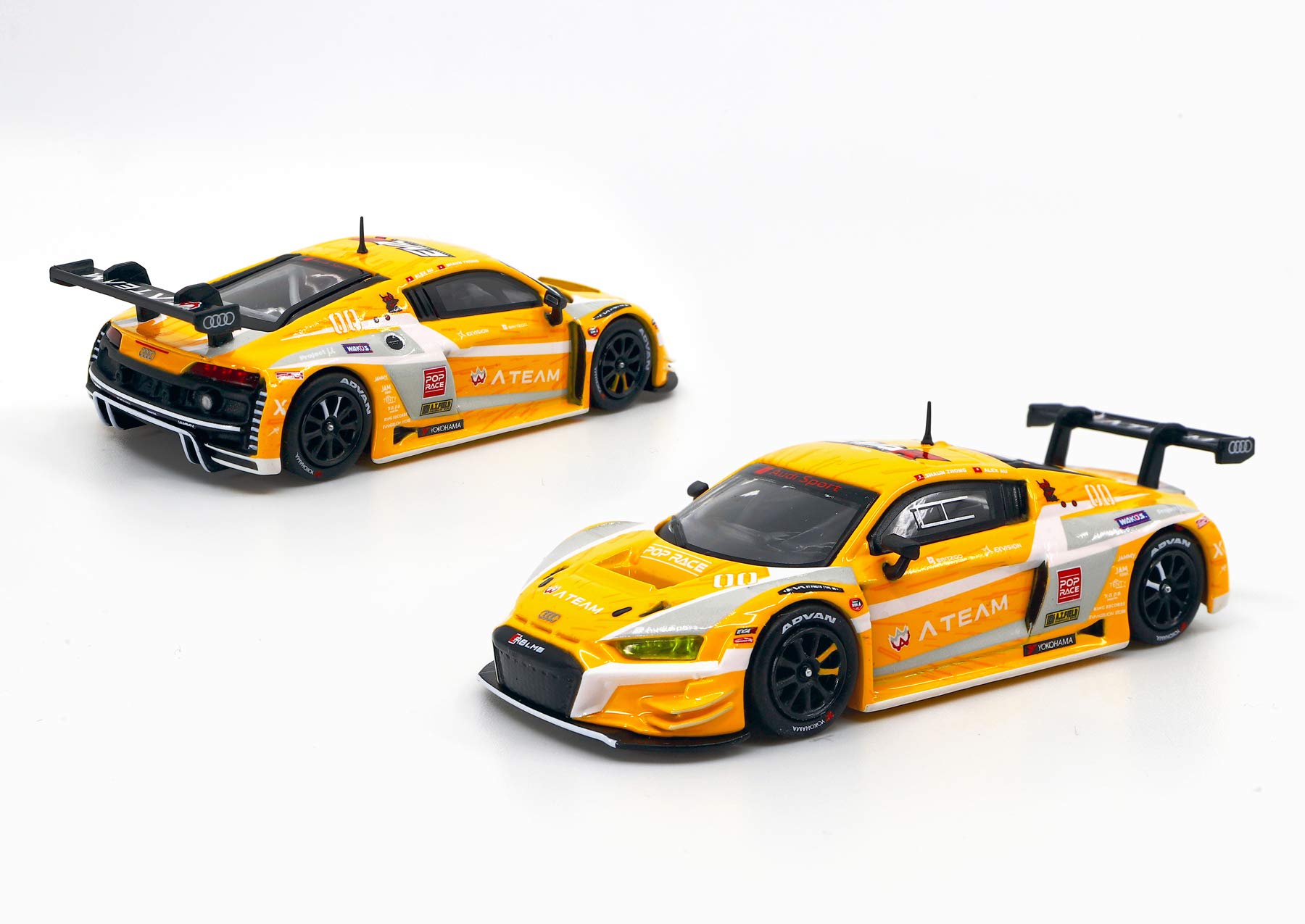 Amazon.co.jp: POP RACE 1/64 Audi R8 LMS EVA RT PROTO TYPE-00 Zero