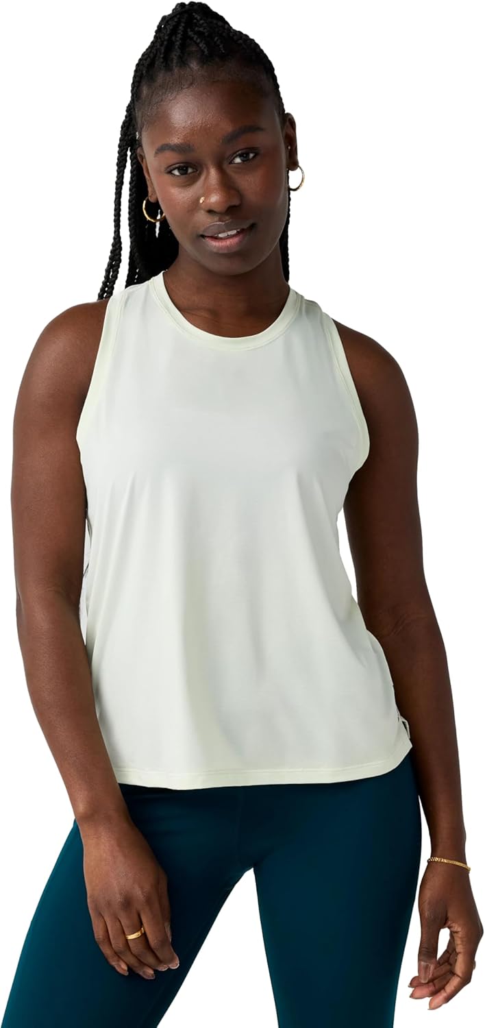 Brooks Women’s Dash Tank, Running Tank Top, Sweat-Wicking, UPF 20+ Sun Protection, Stretch Fabric, Semi-Fitted Workout Shirt