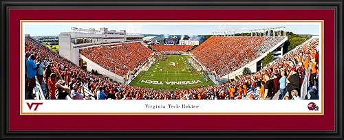 Blakeway Panoramas - Póster panorámico e imágenes enmarcadas de Virginia Tech Football