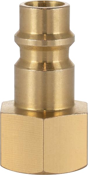 Poppstar Raccordo per Aria Compressa DN 7,2 con Filettatura Interna da 1/4 Pollice - 1