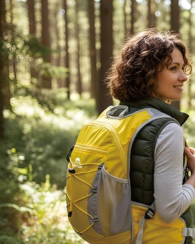 Miniatura 6 de Mochila de senderismo para hidratación, mochila de agua para senderismo, mochila de agua con 15L para correr mochila de agua, para correr, ciclismo,