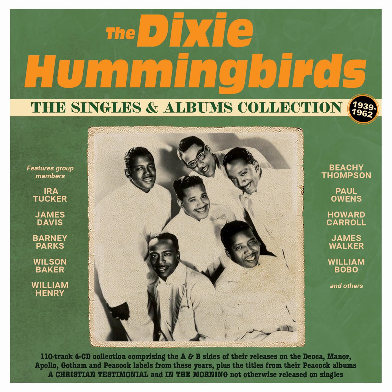 The Dixie Hummingbirds - The Singles & Albums Collection 1939-62