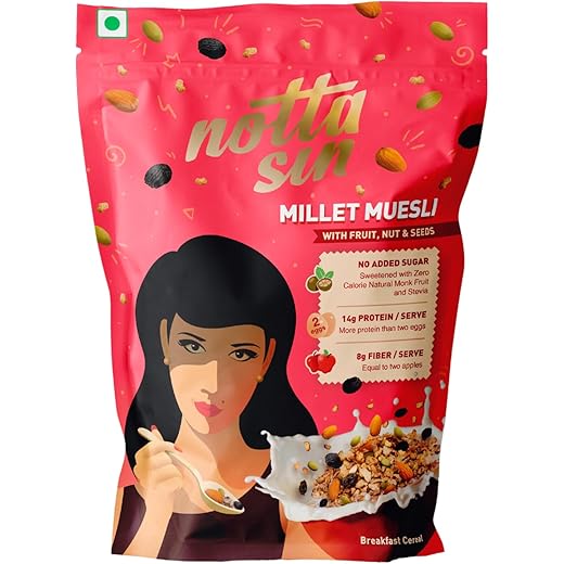 Notta Sin Millet Muesli - High Protein 300g
