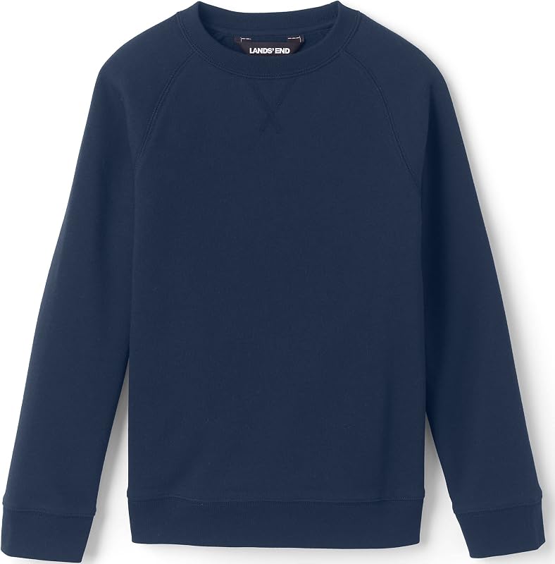 buzo Lands 'End School Uniform infantil de cuello redondo