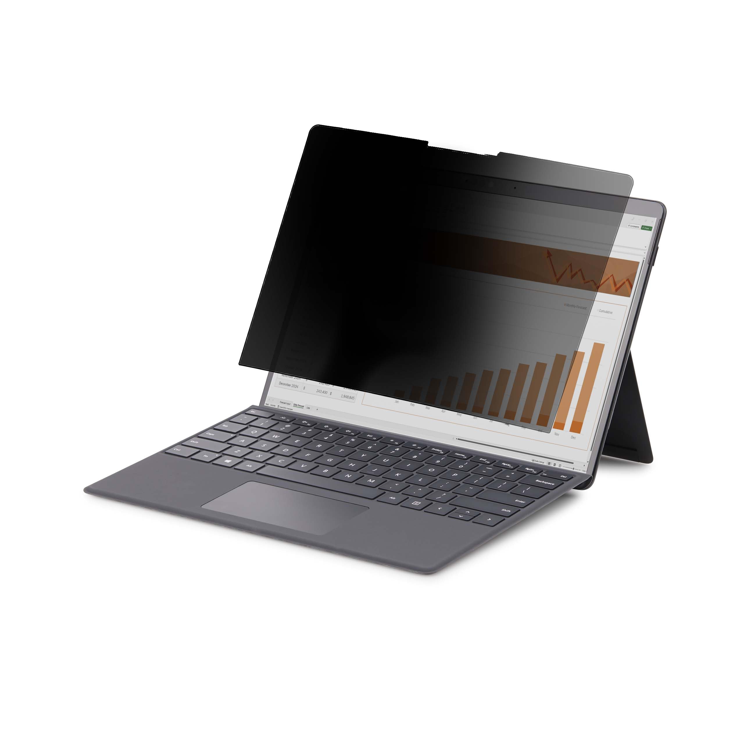 StarTech Filtro de Privacidad Táctil 4 Vías Surface Laptop Go 12.4in | Bloquea hasta 51% de Luz Azul, Modo Vertical y Horizontal, Instalación Autoadhesiva